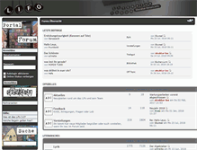 Tablet Screenshot of literatur-forum.info